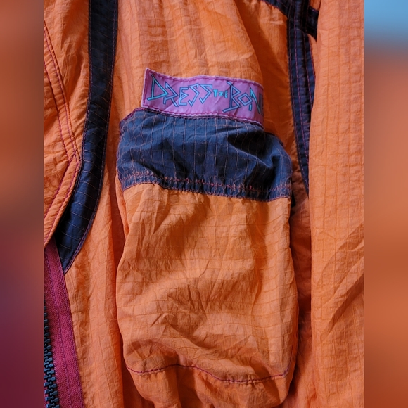 Vintage 80s DRESS THE BONE Snowsuit - Picture 5 of 16